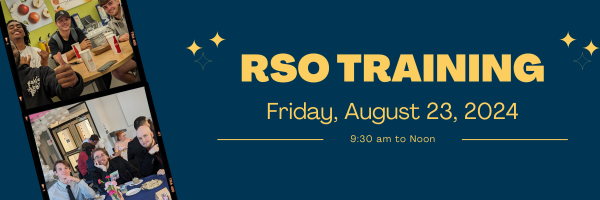 RSO Annual Training (Advisors & Student Leaders Invited)
